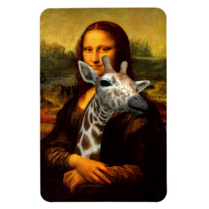 Ímã Mona Lisa ama Girafas