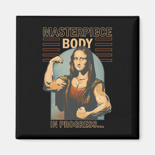Imã Mona Lisa Bodybuilding Muscle Gym Weising Wo