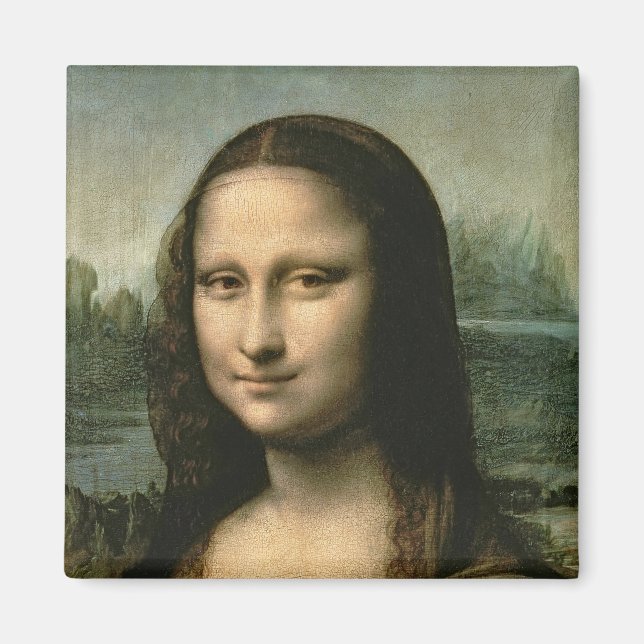 Imã Mona Lisa, c.1503-6 (Frente)