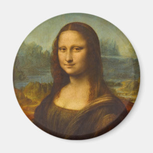 Imã Mona Lisa, La Joconde, 1503 por Leonardo da Vinci