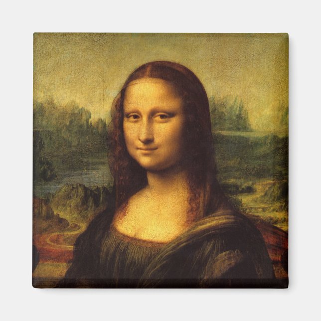 Imã Mona Lisa Leonardo Da Vinci (Frente)