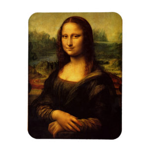 Ímã Mona Lisa... Leonardo da Vinci ~ 1503-1517