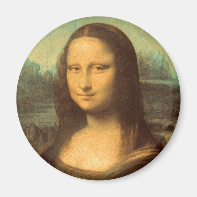 Imã Mona Lisa por Leonardo da Vinci (Frente)