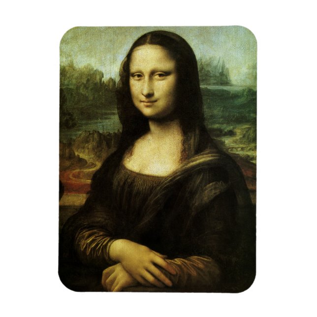 Ímã Mona Lisa por Leonardo da Vinci, Arte Renascentist (Vertical)