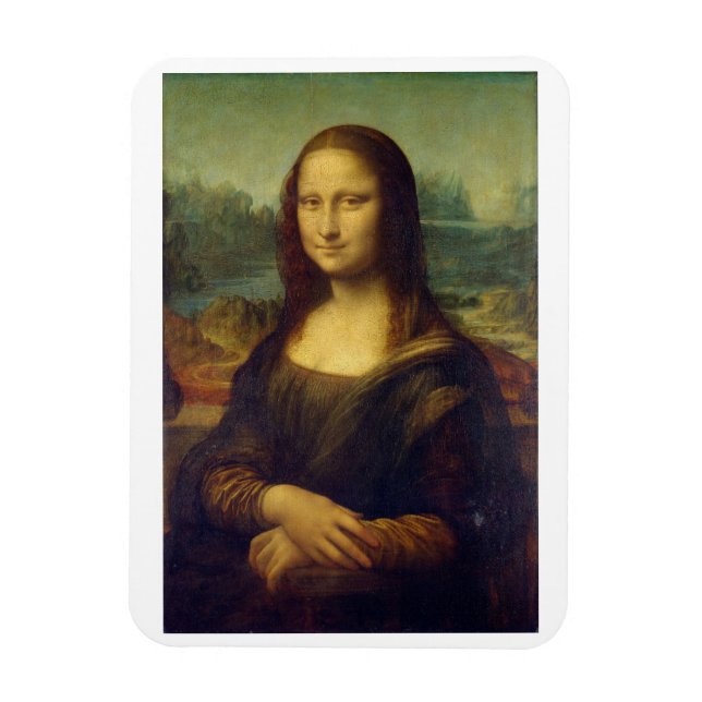 ÍMÃ "MONA LISA", POR LEONARDO DA VINCI FOTO (Vertical)