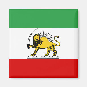 Imã Monarquia Constitucional da bandeira iraniana (190