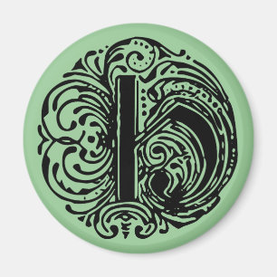 Imã Monarquia - Letra "H"