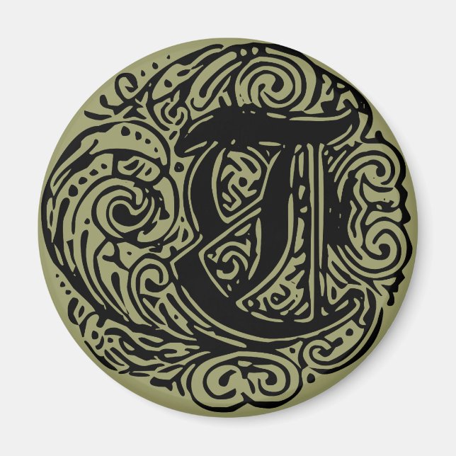 Imã Monarquia "T" (Frente)