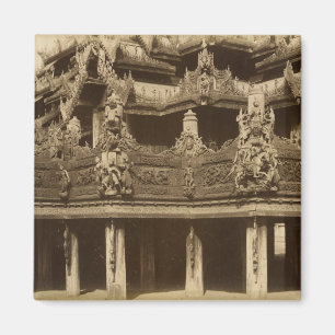 Imã Monastério ou pagode, detalhe, provavelmente