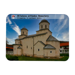 Ímã MONASTÉRIOS SÉRVIOS - mosteiro ortodoxo de Milešev