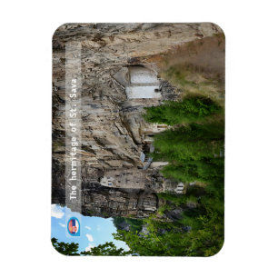 Ímã MONASTÉRIOS SÉRVIOS - O patrimônio das Ruas. Sava