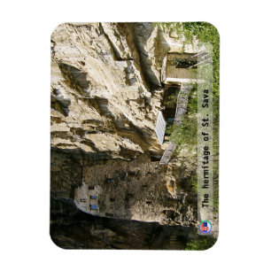 Ímã MONASTÉRIOS SÉRVIOS - O patrimônio das Ruas. Sava 