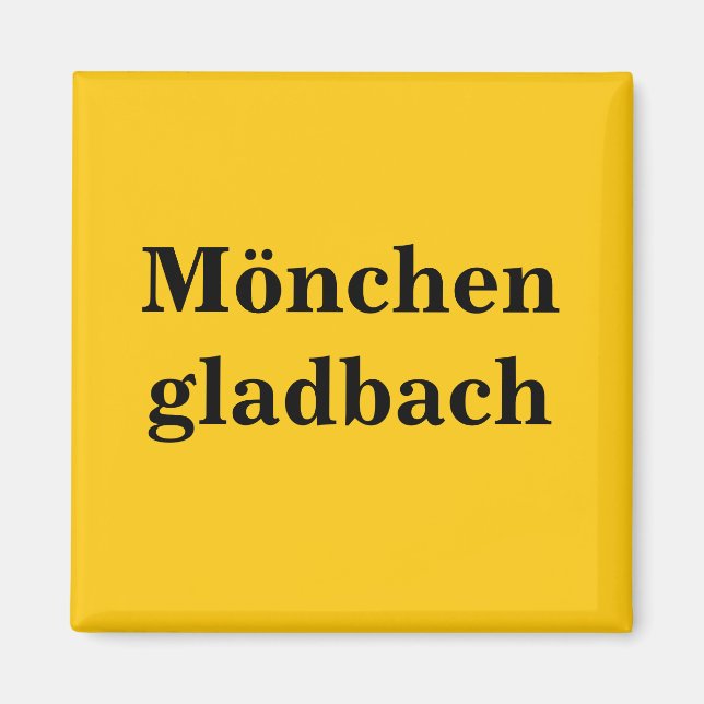 Imã Mönchengladbach Schild Dourada Gleb (Frente)
