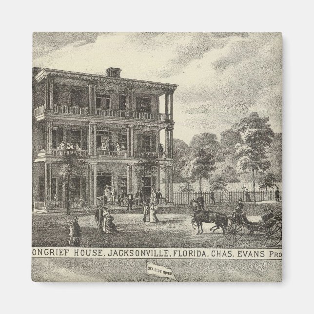 Imã Moncrief House, Jacksonville (Frente)