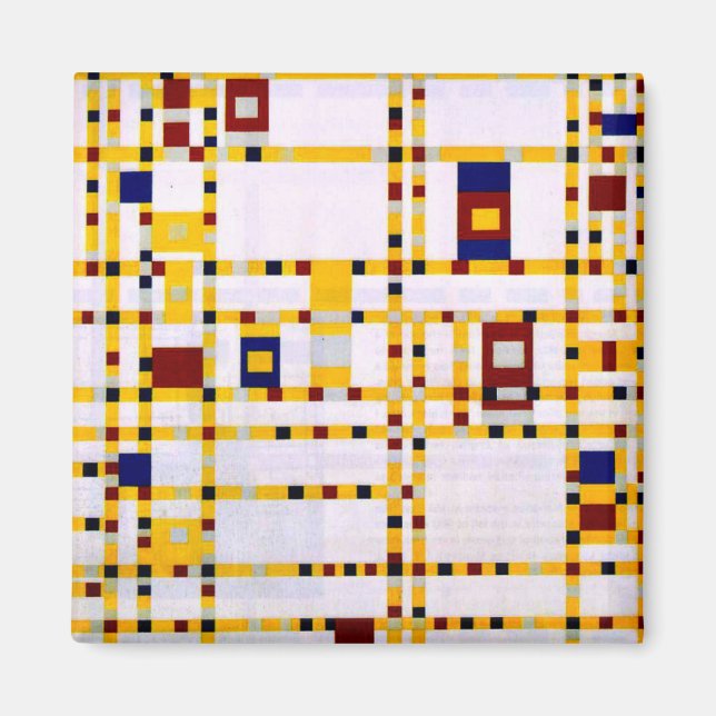 Imã Mondrian - Broadway Boogie Woogie (Frente)