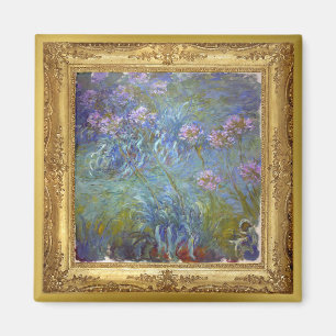 Imã Monet Agapanthus Flói Magnet - Máster