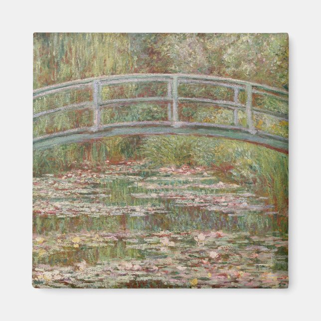 Imã Monet French Bridge Art (Frente)