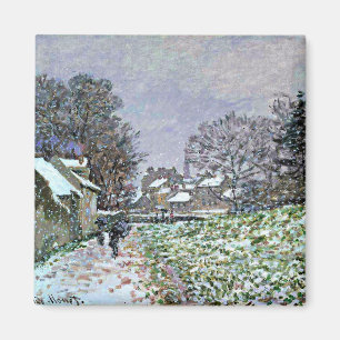 Imã Monet - Neve no Argenteuil 2, quadro famoso