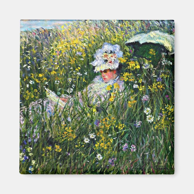 Imã Monet - No Prado (Frente)