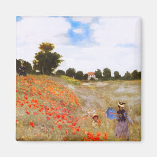 Imã Monet Poppies Magnet