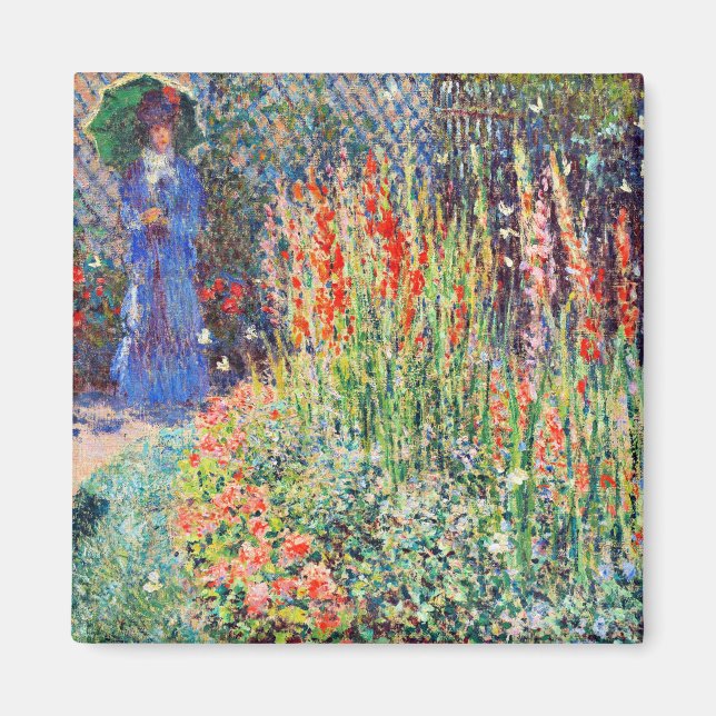 Imã Monet - Rounded Flower Bed (Frente)