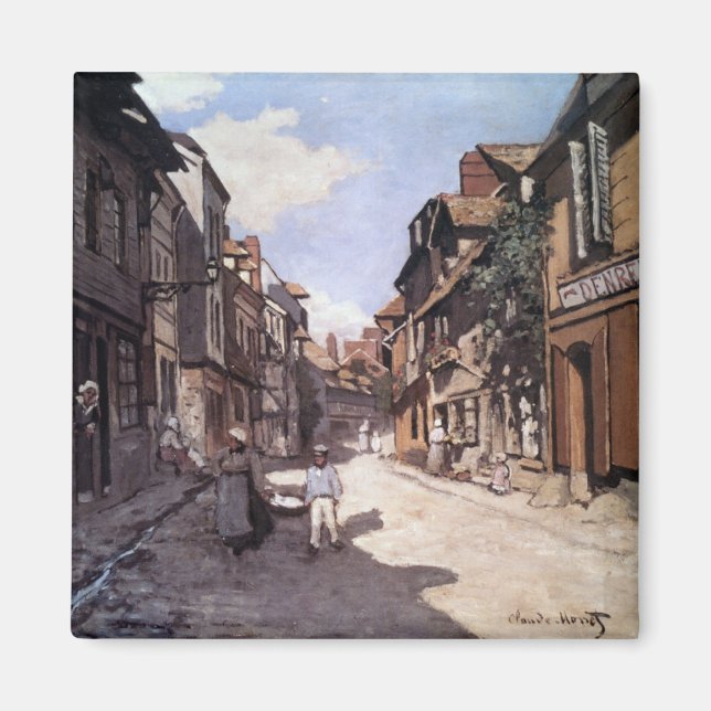 Imã Monet - Rua da Bavolle Honfleur, (Frente)