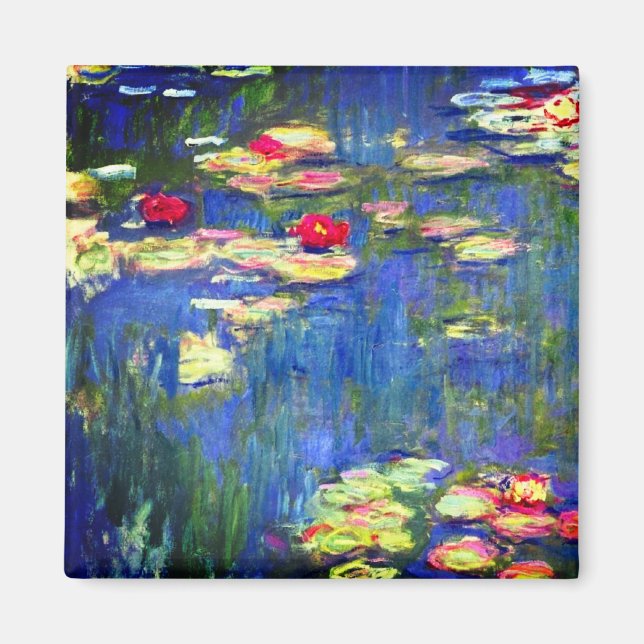 Imã Monet Water Lily (Frente)