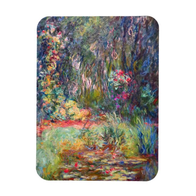 Ímã Monet Water Lily Pond (Vertical)
