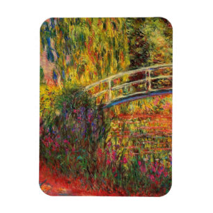 Ímã Monet Water Lily Pond and Water Irises