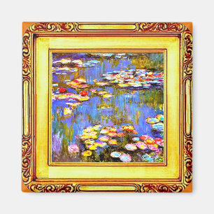 Imã Monet Waterlílias, Enquadrados, Belas Artes