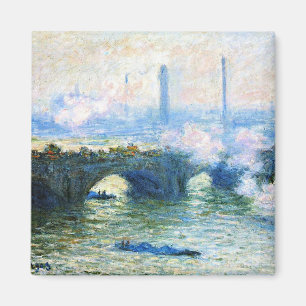 Imã Monet - Waterloo Bridge, Londres 