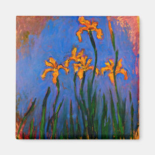 Imã Monet- Yellow Irises