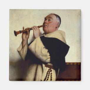 Imã Monge que joga um clarinete