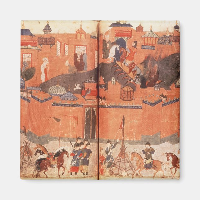 Imã Mongóis sob a liderança de Hulagu Khan (Frente)