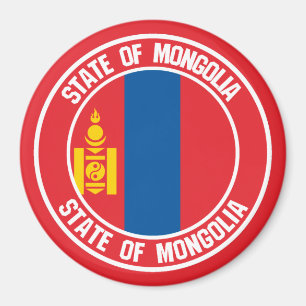 Imã Mongólia Round Emblem