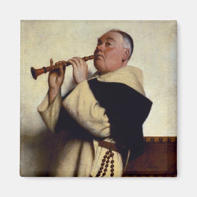Imã Monk a jogar clarinete (Frente)