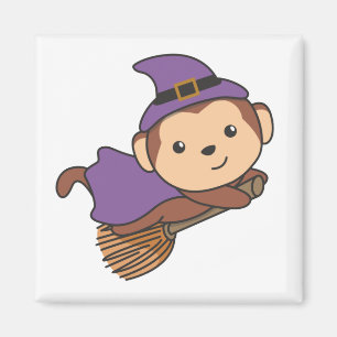 Imã Monkey Halloween Bruxelles Kids Witume