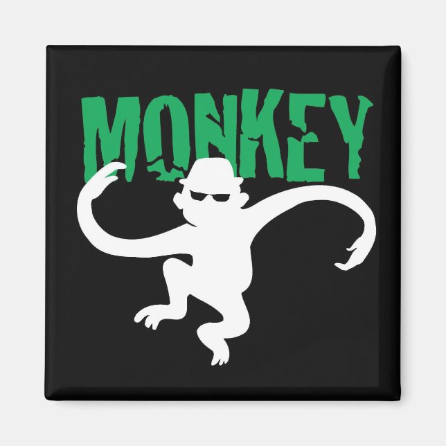 IMÃ MONKEY MAGNET (Frente)