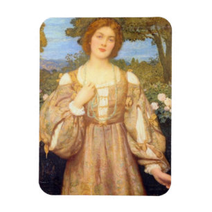 Ímã Monna Giovanna (por Edward Robert Hughes)