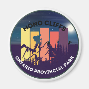 Imã Mono Cliff Ontario Provincial Park Magnet
