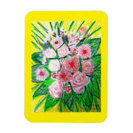 Ímã Monochromatic, Rosas, Dianthus caryophyllus, Gerb