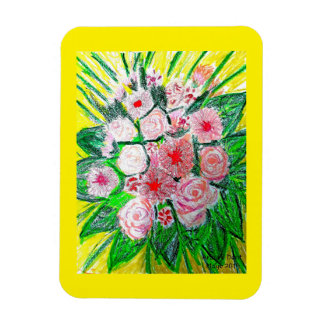 Ímã Monocromático, Rosas, Dianthus caryophyllus,  Gerb