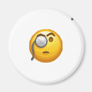 Imã monóculo emoji