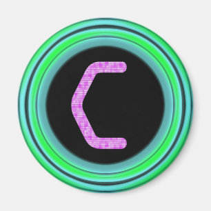 Imã Monograma "C "