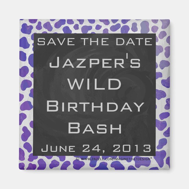 Imã Monograma, Dalmaciano, Impressão (Frente)