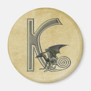 Imã Monograma de Gargoyle K