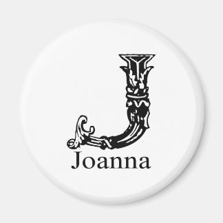 Imã Monograma do rico: Joanna