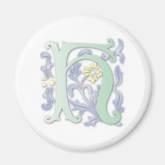 Imã Monograma Fleur-de-lis H