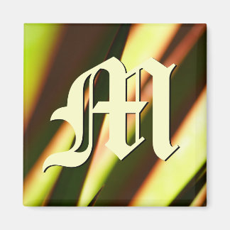 Imã Monograma Inicial Personalizável