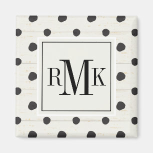 Imã Monograma   Sinais Simples Passo Três